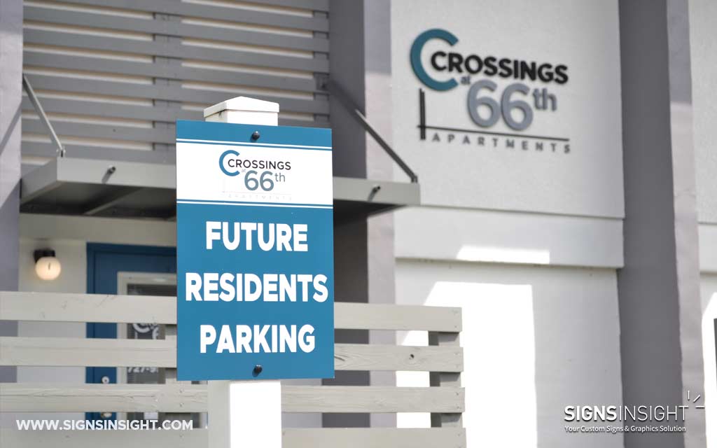 Community Signs - Parking Signs by Signs Insight - Sign Company in Tampa, FL
